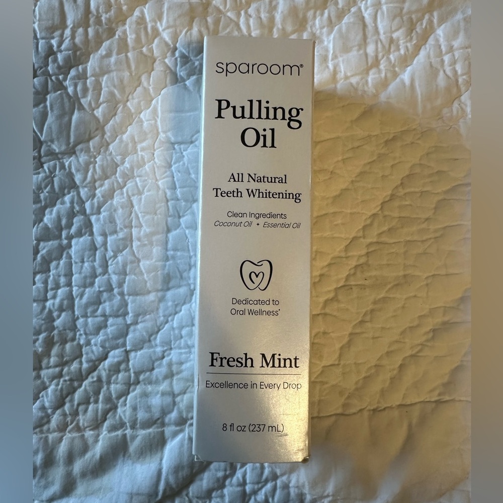 Fresh Mint Pulling Oil – White